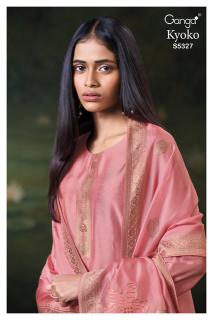 Ganga kyoko 5327 wholesale market in mumbai for dress materials